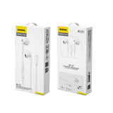 In-ear Hörlurar Dudao med Lightning - Vit