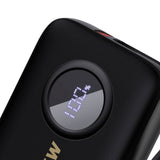 Dudao K14 10.000 mAh PowerBank m. Inbyggd USB-C Kabel & Lightning Kabel - Svart