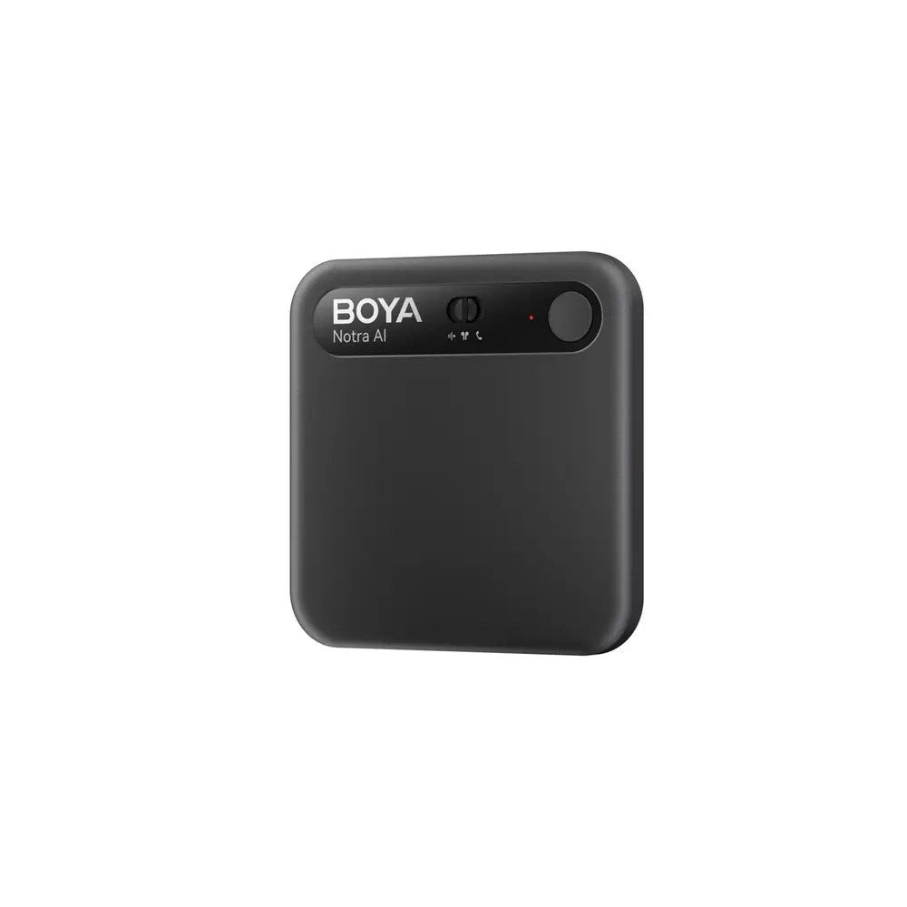 BOYA Notra Röstinspelare m. AI - Svart