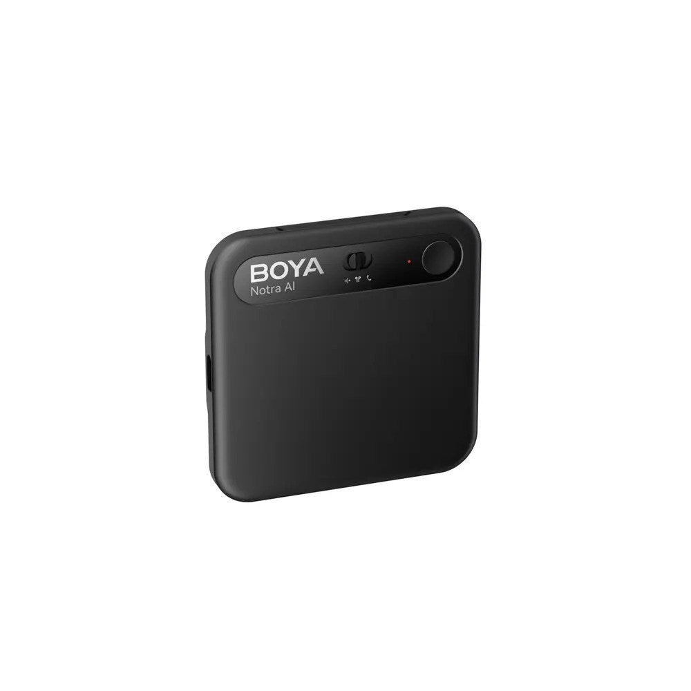 BOYA Notra Röstinspelare m. AI - Svart