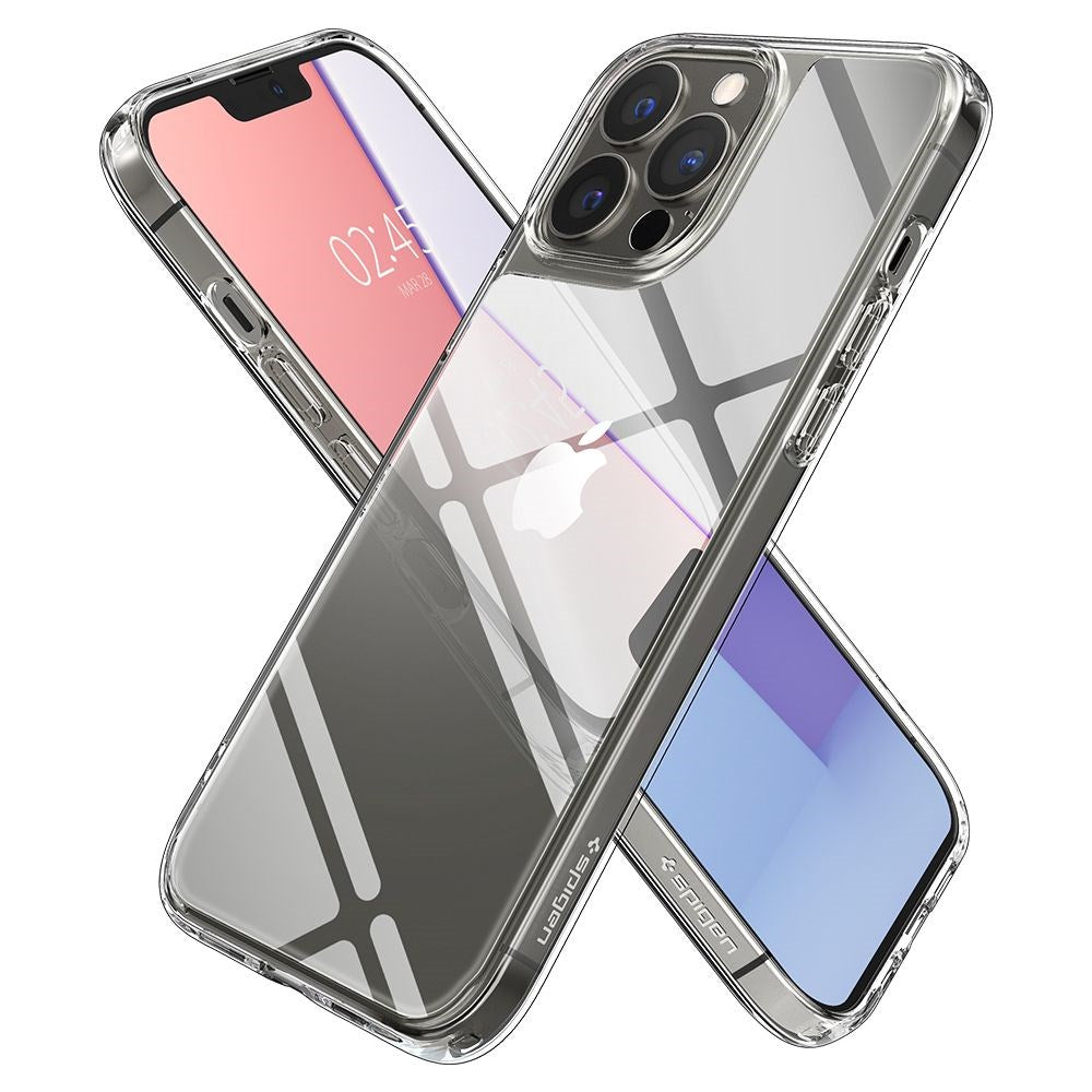 iPhone 13 Pro Max Spigen Quartz Hybrid Skal - Transparent