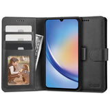 Samsung Galaxy A34 (5G) Tech-Protect Flip Wallet m. Plånbok - Svart