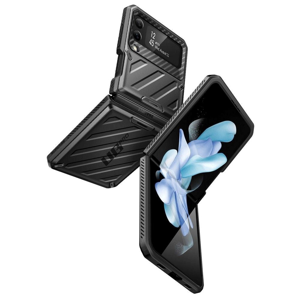 Samsung Galaxy Z Flip4 (5G) Tåligt Skal SUPCASE Unicorn Beetle Pro - Black