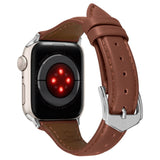 Apple Watch (38/40/SE/41/42mm) Cyrill Rem - Läder - Brun