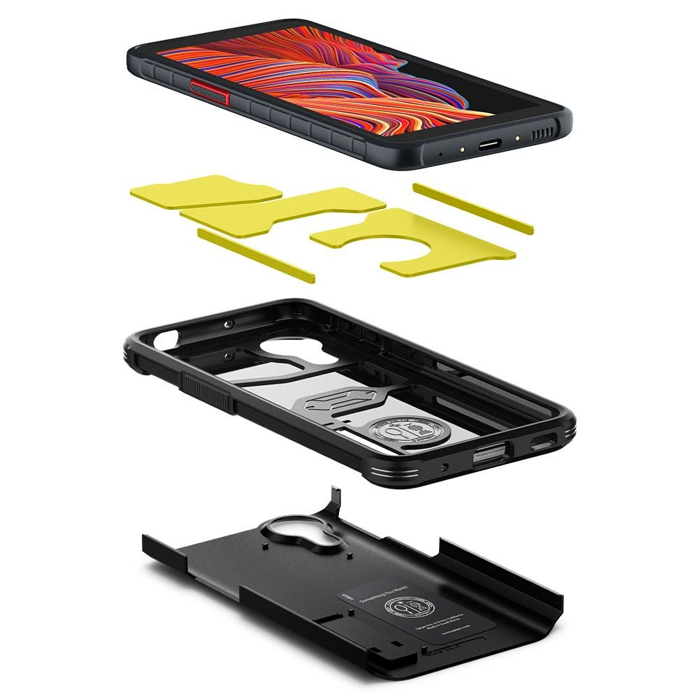 Samsung Galaxy Xcover 5 Spigen Tough Armor Skal - Svart