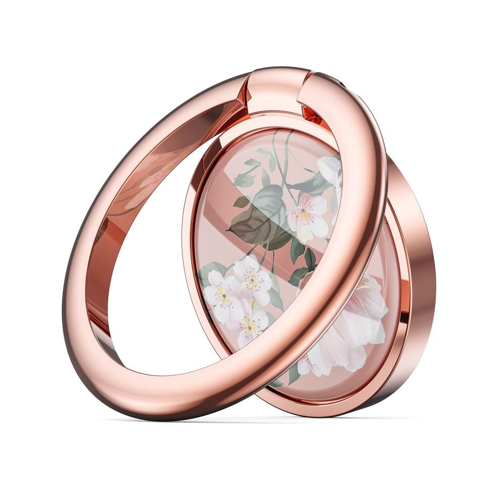 Smartphone Finger Ring från Tech-Protect med 3M Adhesive - Magnetisk - Flower Rose