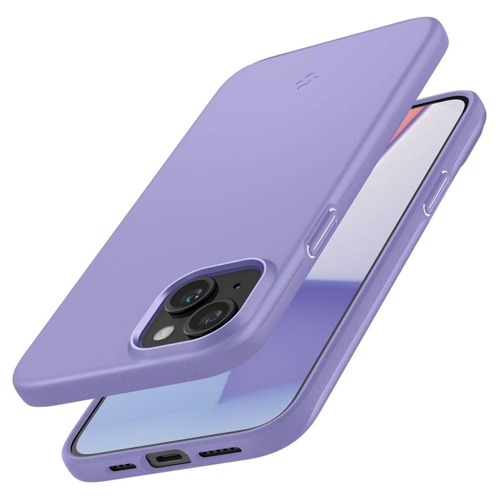 iPhone 15 Spigen Thin Fit Skal - Iris Purple