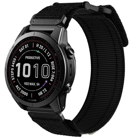 Universal Garmin 22mm QuickFit Tech-Protect Scout Pro Tygrem - Svart