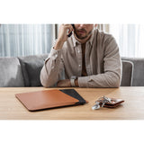 Epico Läder MacBook / Laptop Sleeve 13" (320 x 225 mm) - Brun