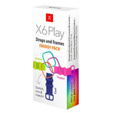 Xplora X6play Energy Pack med 3 x Fodral och Remmar - Multi