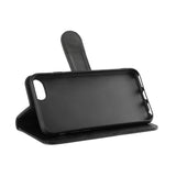 iPhone SE / 8 / 7 / 6 Classic Wallet Fodral med Stativfunktion - Svart