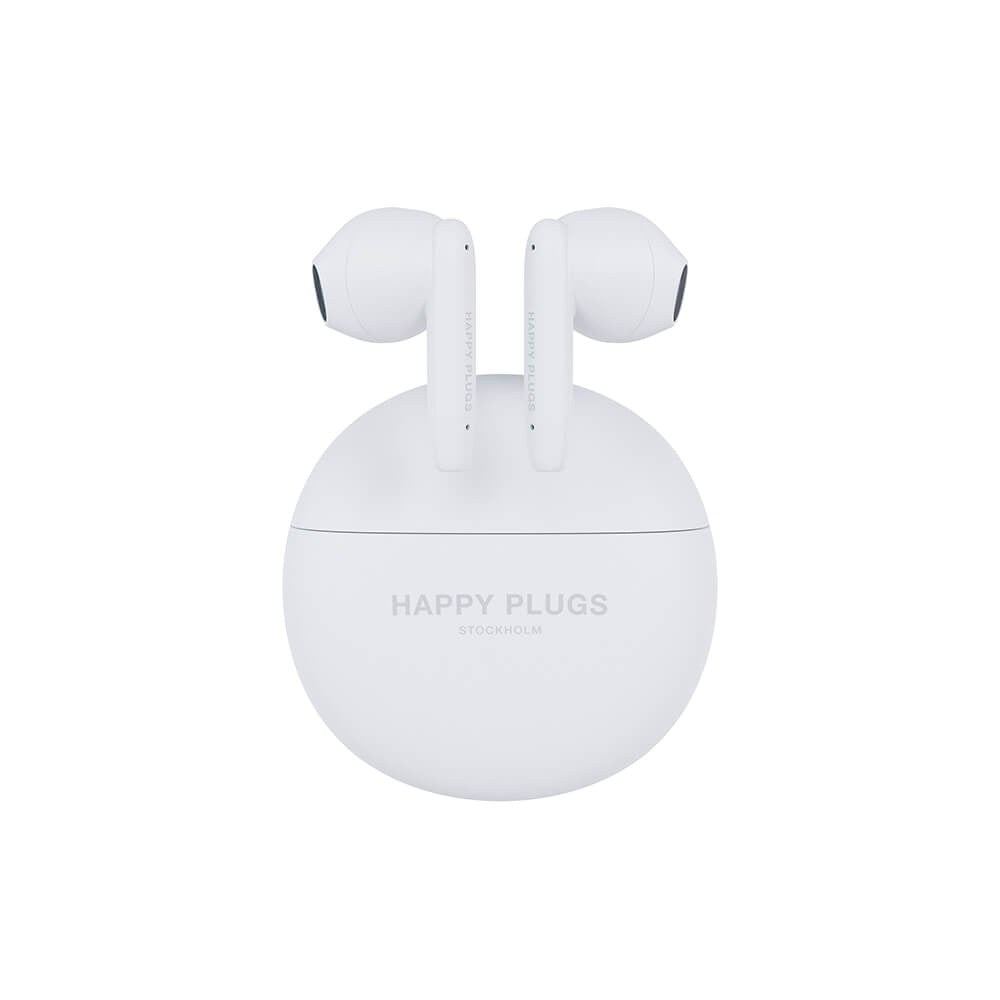 Happy Plugs Joy Lite Trådlösa In-Ear Hörlurar - Vit