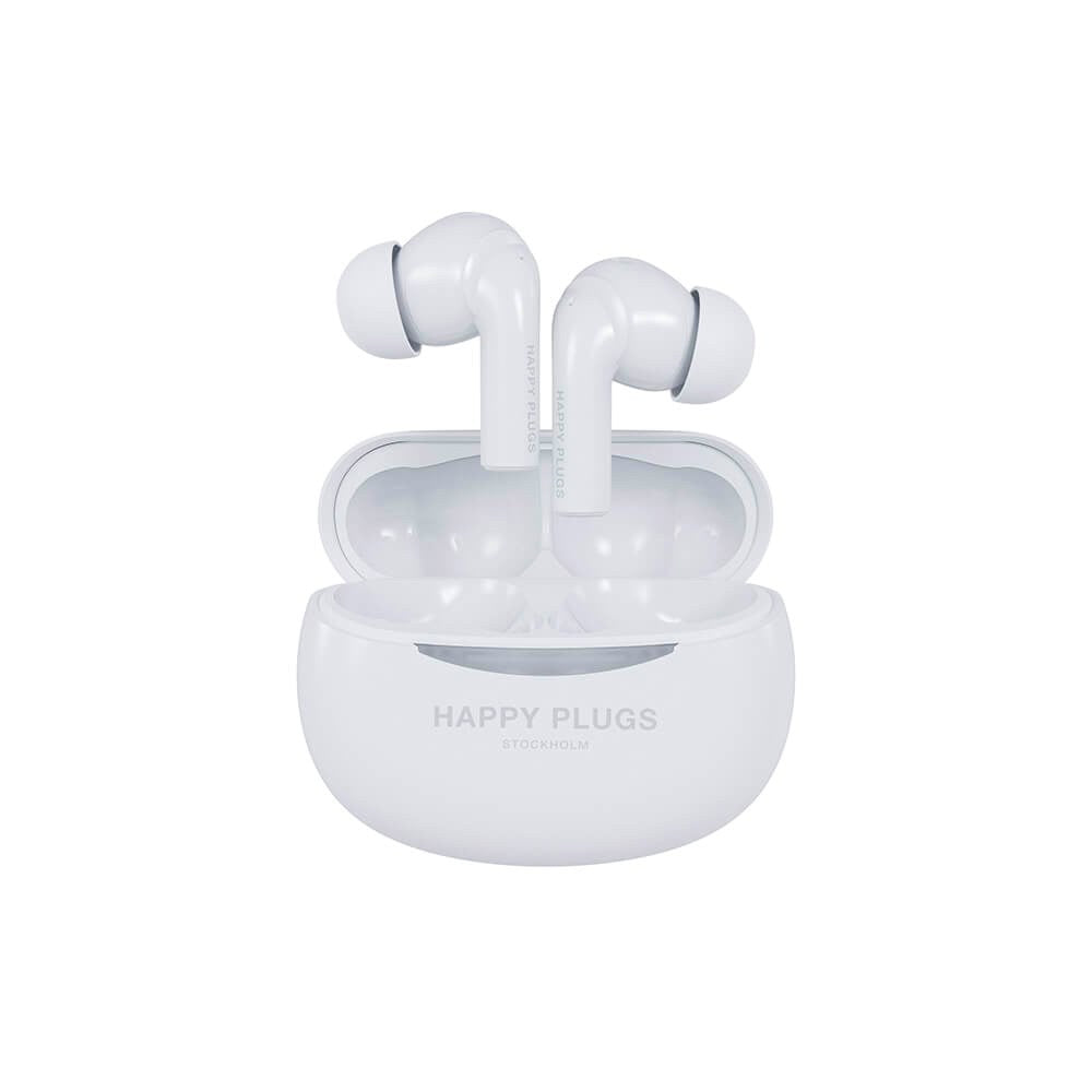 Happy Plugs Joy Pro In-Ear Hörlurar m. Brusreducering - Vit