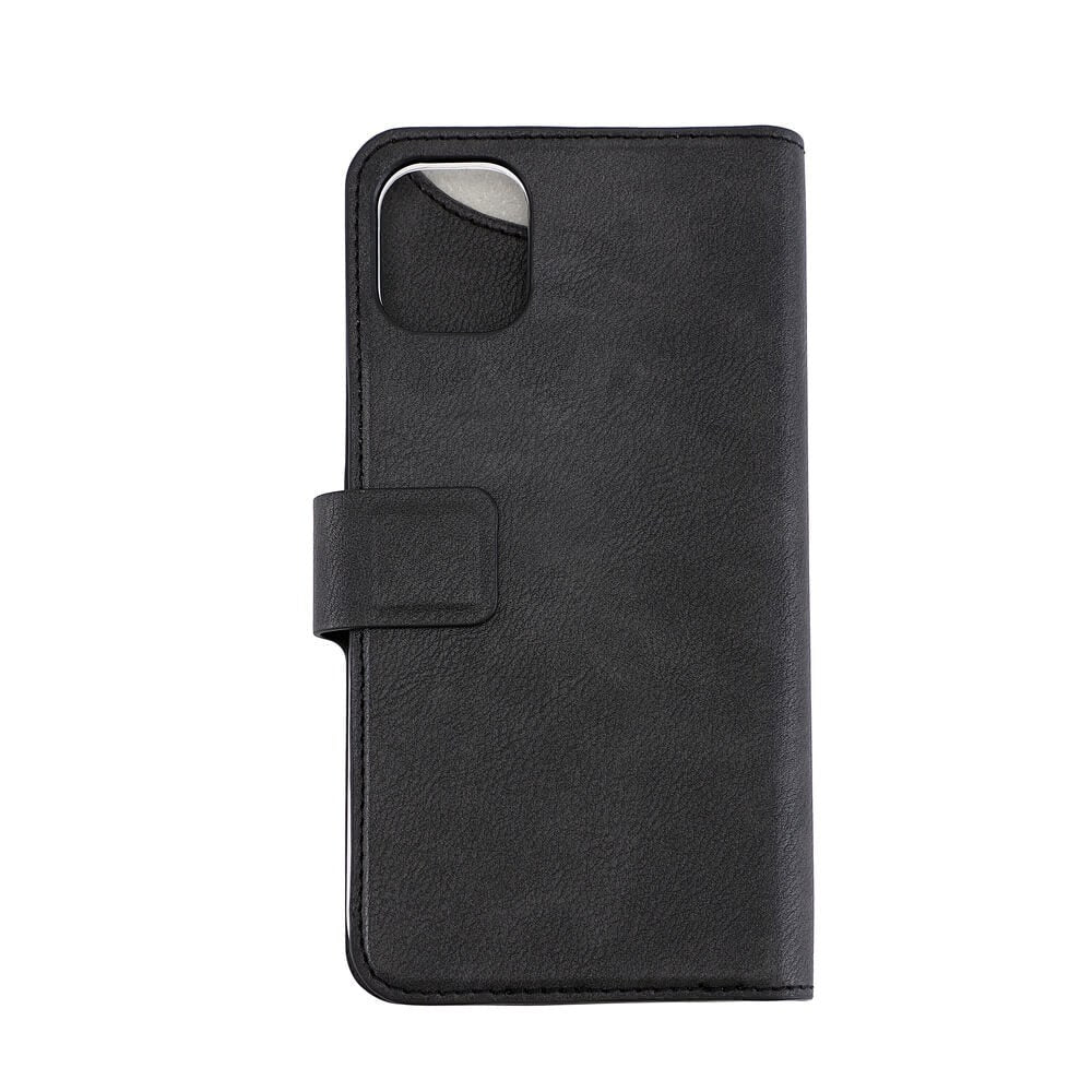 iPhone 12 Pro Max Onsala Collection Wallet Leather Case - Svart
