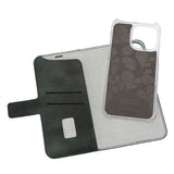 iPhone 15 Pro GEAR ONSALA Fashion Collection Plånboksfodral med Magnet - MagSafe-Kompatibel - Dark Green