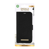 GEAR ONSALA iPhone 16 Pro ECO Fodral med Plånbok - MagSafe Kompatibel - Black