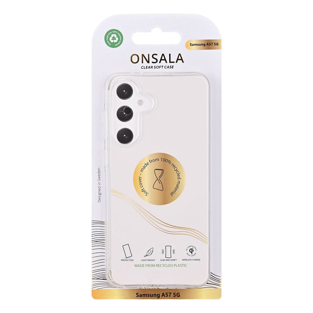 Samsung Galaxy A57 Onsala Hybrid Plast Skal - MagSafe Kompatibel - Genomskinlig