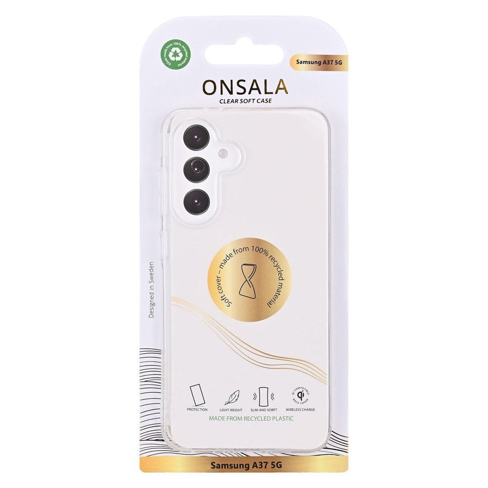 Samsung Galaxy A37 Onsala Hybrid Plast Skal - MagSafe Kompatibel - Genomskinlig