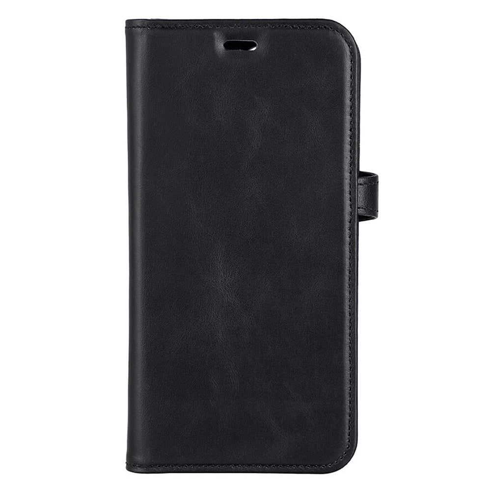 iPhone 14 Pro Max GEAR Buffalo Wallet Magnetiskt Plånboksfodral Äkta Läder - Svart