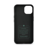 iPhone 13 Mini GEAR ONSALA Eco Case - Nedbrytbart Skal - Svart