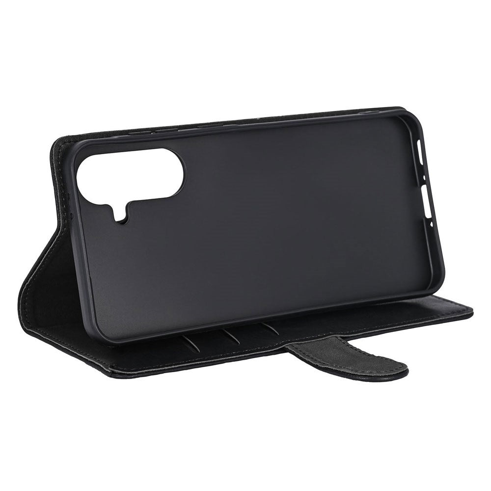 Samsung Galaxy A57 GEAR Konstläder Fodral - Svart