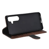 Samsung Galaxy S26+ (Plus) GEAR Konstläder Fodral - MagSafe Kompatibel - Brun
