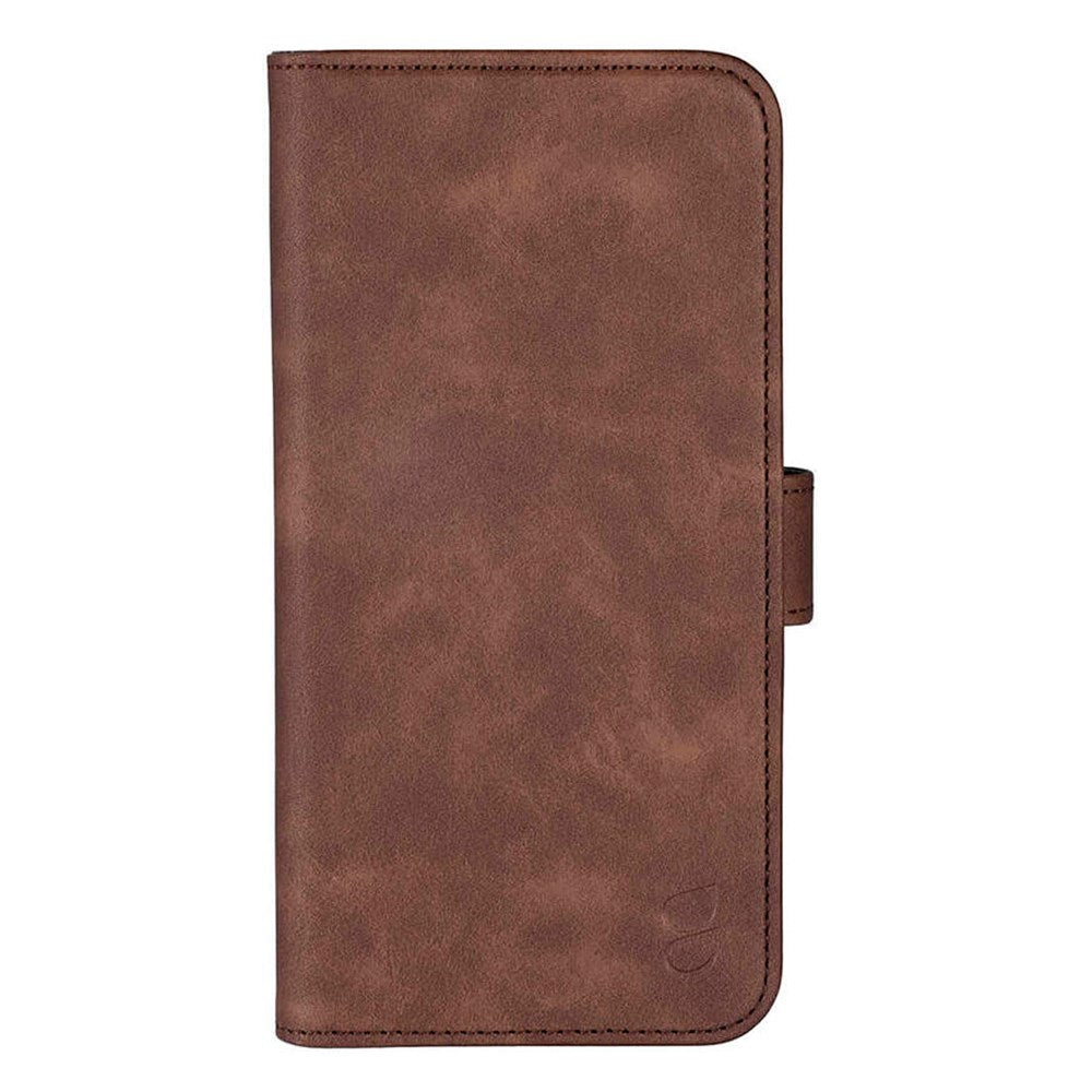 iPhone 16 Pro Max GEAR Wallet - Läder Plånboksfodral 3 Kort - MagSafe Kompatibel - Brun