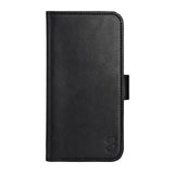 iPhone 16 Pro GEAR Wallet - Läder Plånboksfodral 3 Kort - MagSafe Kompatibel - Svart