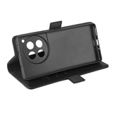 GEAR OnePlus 12R Plånboksfodral Imitationsläder - Svart