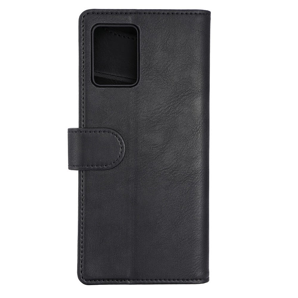 Motorola Moto G73 Gear Wallet - Läder Plånboksfodral - Svart