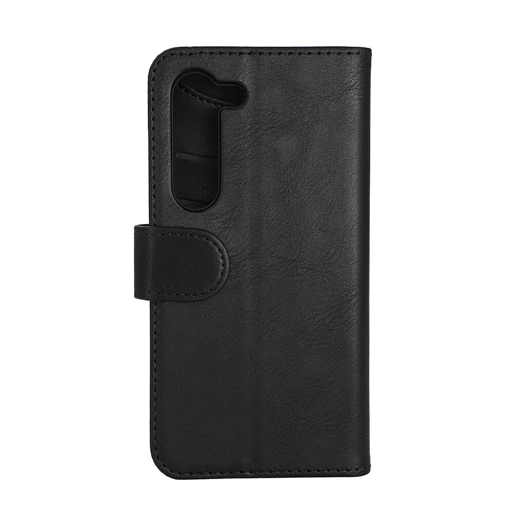 Samsung Galaxy S23 GEAR Wallet Plånboksfodral - Imitationsläder - Svart