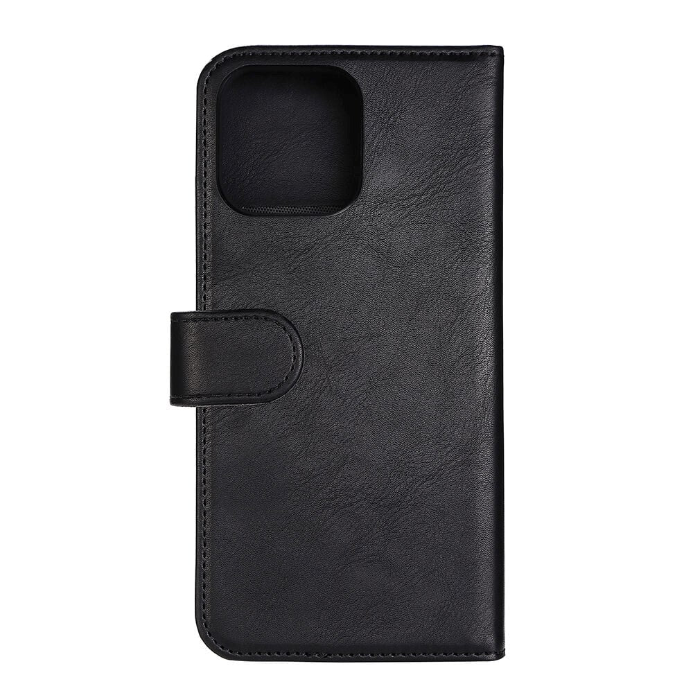 iPhone 14 Pro Max GEAR Wallet 2-i-1 Plånboksfordral Konstläder - Svart