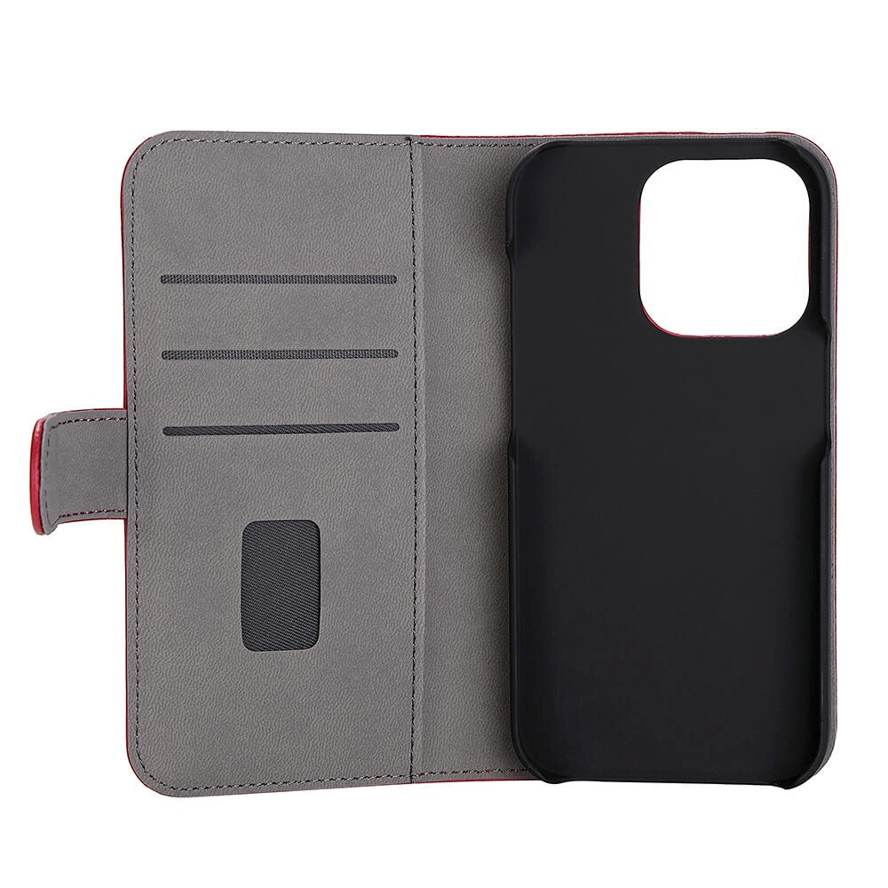 iPhone 14 Pro GEAR Wallet Plånboksfordral - Röd