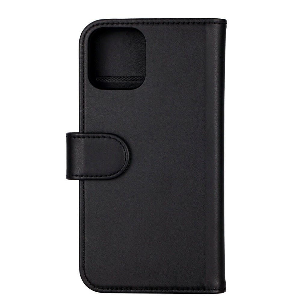 iPhone 12 / 12 Pro GEAR Wallet 2-i-1 Plånboksfordral Konstläder - Svart