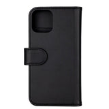 iPhone 12 / 12 Pro GEAR Wallet 2-i-1 Plånboksfordral Konstläder - Svart