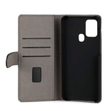 Gear Wallet Samsung Galaxy A21s Leather Case Black