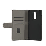 Nokia 3.2 Gear Wallet - Läderplånbok - Svart