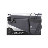 GEAR Löparbälte med Ficka för Mobil & Vattenflaska - Grå