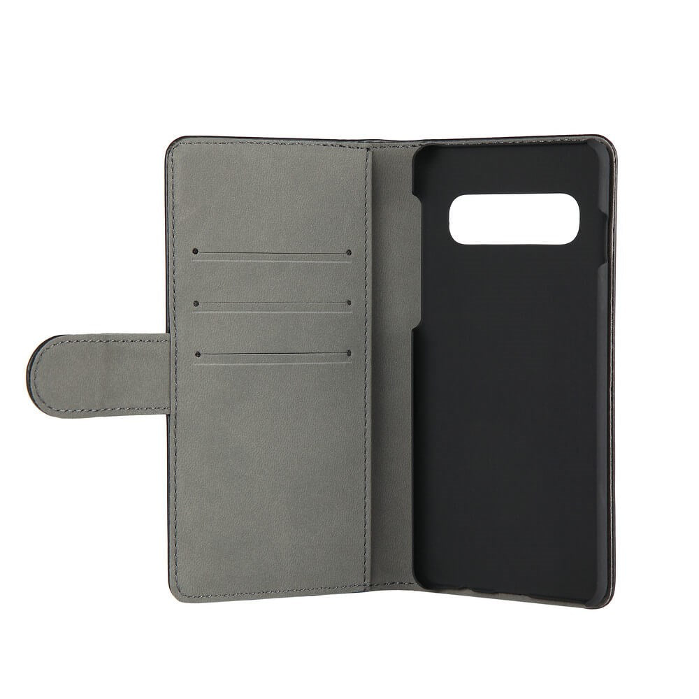 Samsung Galaxy S10 Gear Wallet - Läderplånbok - Svart