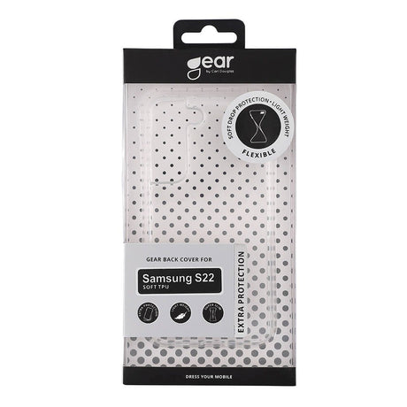 Samsung Galaxy S22 GEAR Flexibelt Plast Skal - Genomskinlig