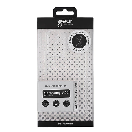 Samsung Galaxy A53 (5G) GEAR Flexibelt Plast Skal - Genomskinlig