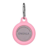 GEAR ONSALA AirTag Silikonhållare m. Nyckelring - Rosa