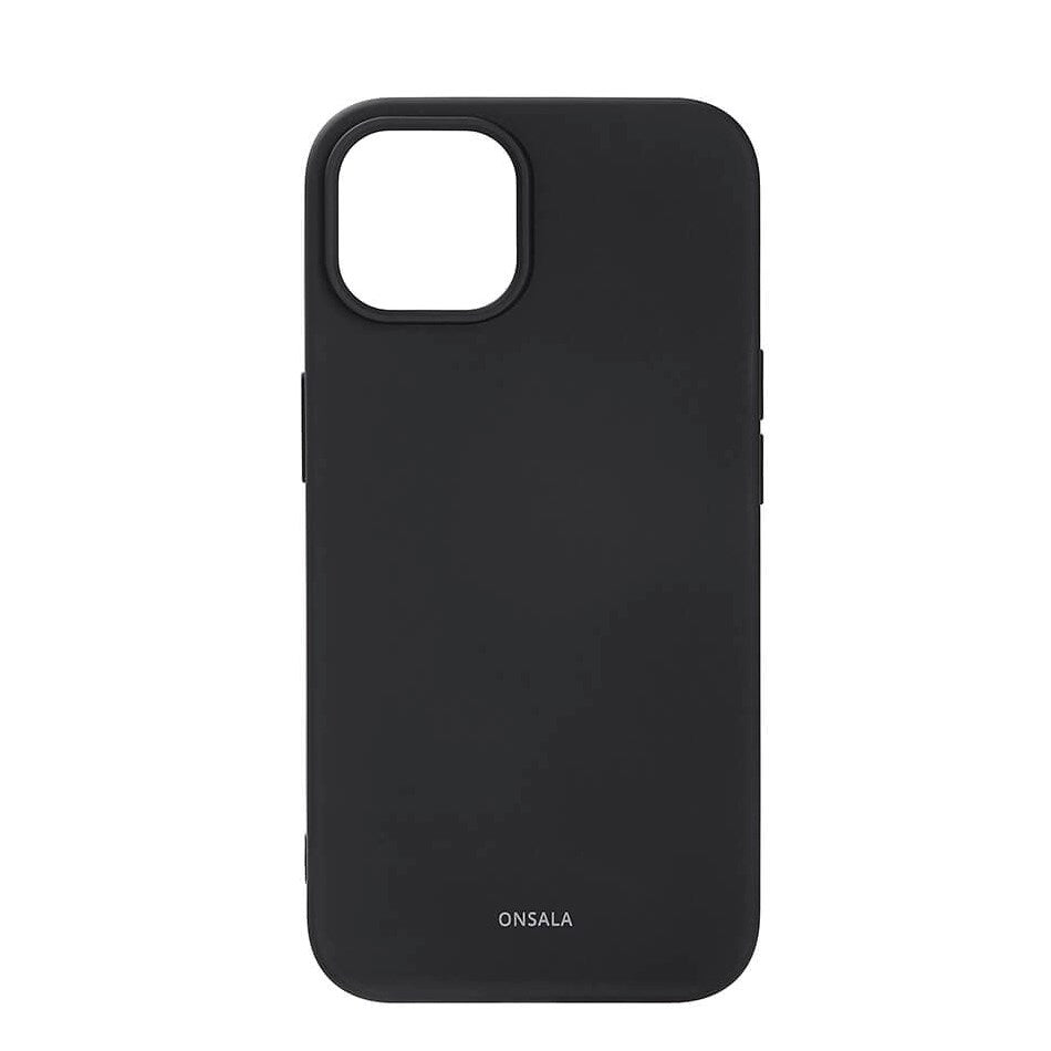 iPhone 13 / 14 GEAR ONSALA Collection Skal Liquid Silikon - Black