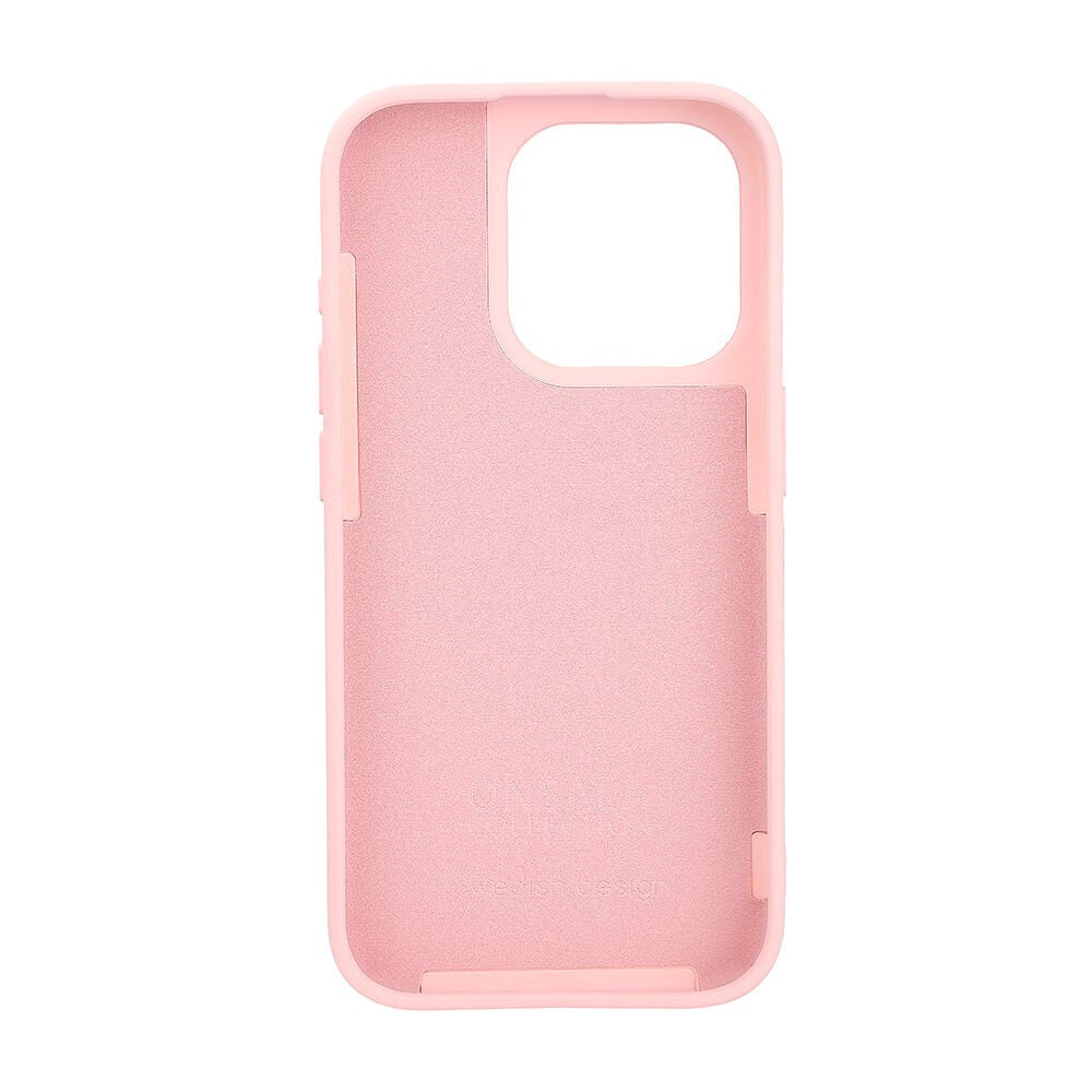 iPhone 15 Pro GEAR Onsala Silikon Skal - MagSafe-kompatibelt - Chalk Pink