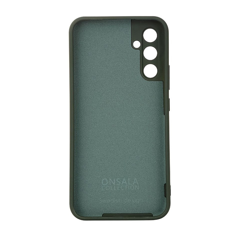 GEAR Onsala Samsung Galaxy A35 (5G) Silikon Touch Skal - Olive Green