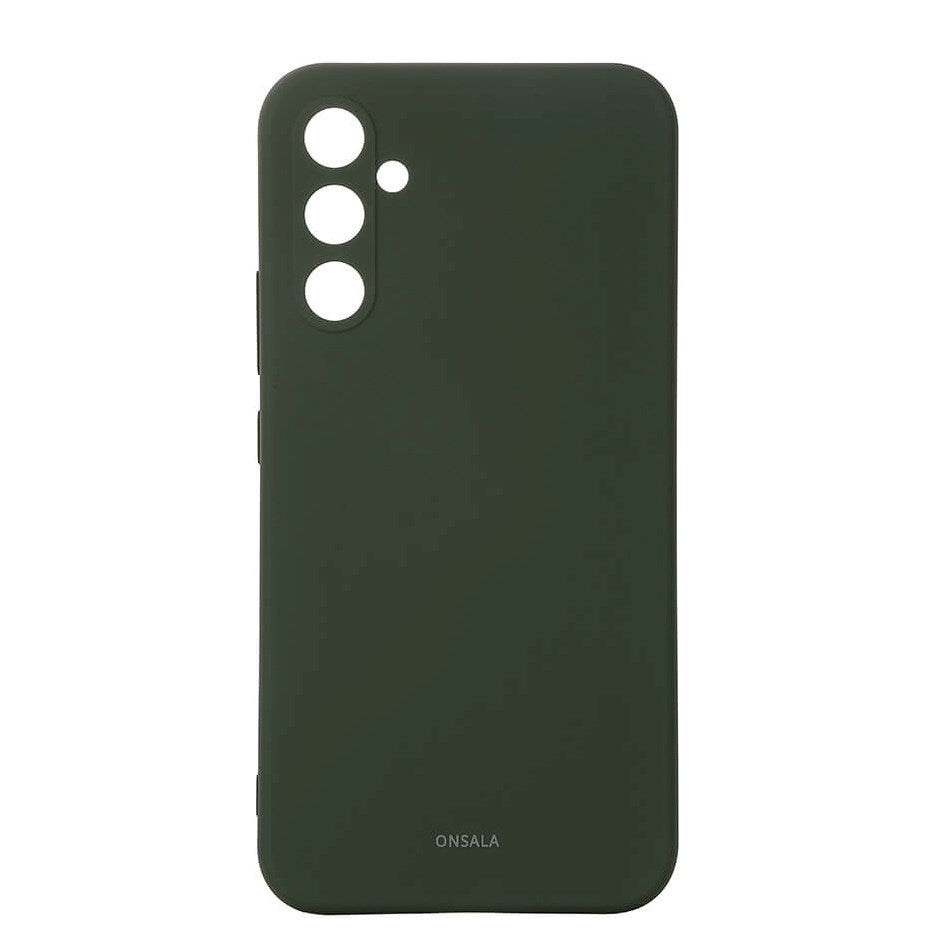 GEAR Onsala Samsung Galaxy A35 (5G) Silikon Touch Skal - Olive Green