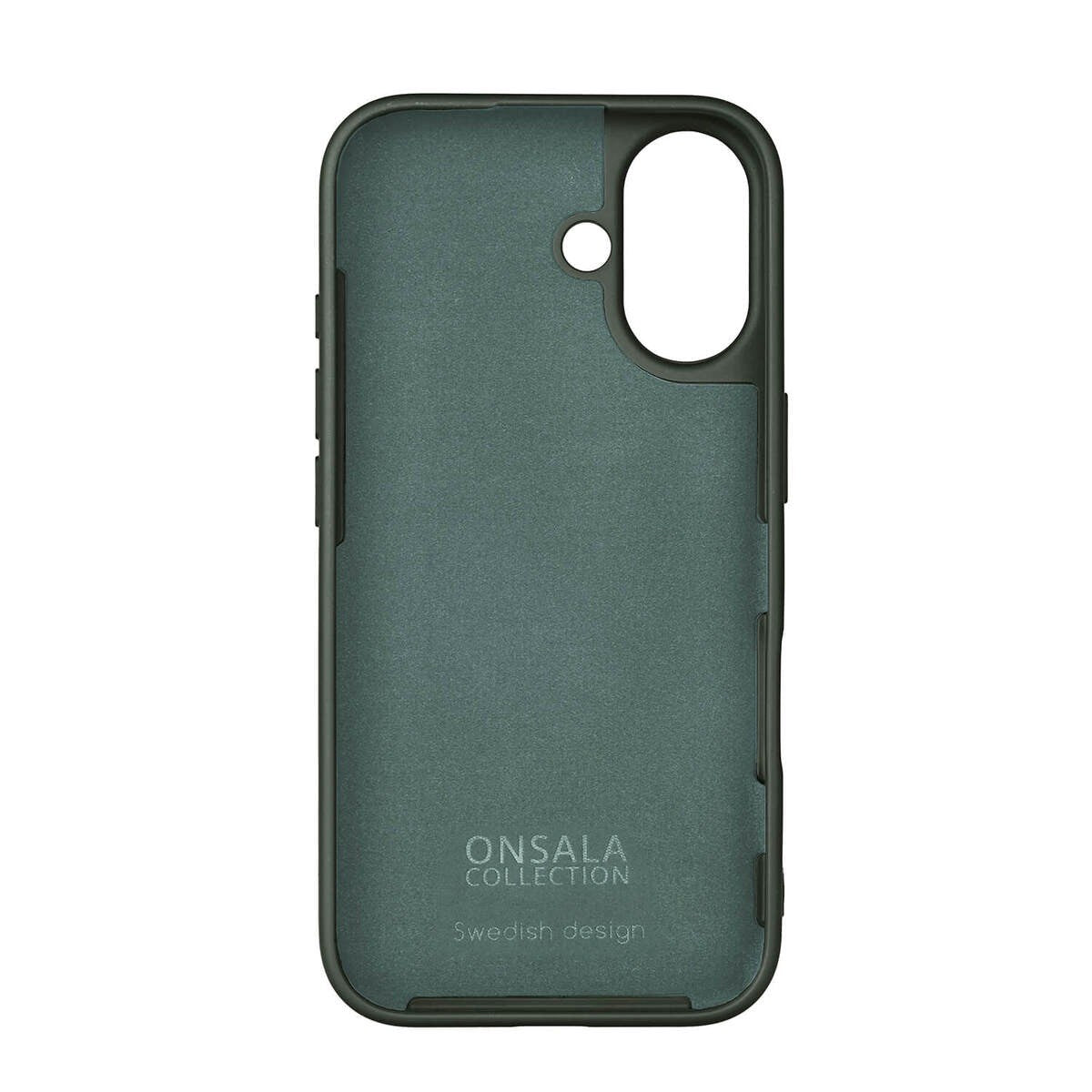 GEAR Onsala iPhone 16 Silikon Skal - MagSafe-kompatibelt - Olive Green