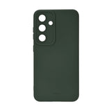 Onsala Samsung Galaxy S25 Silikon Touch Skal - Olive Green