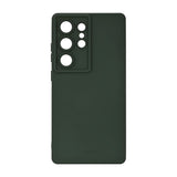 Onsala Samsung Galaxy S25 Ultra Silikon Touch Skal - Olive Green