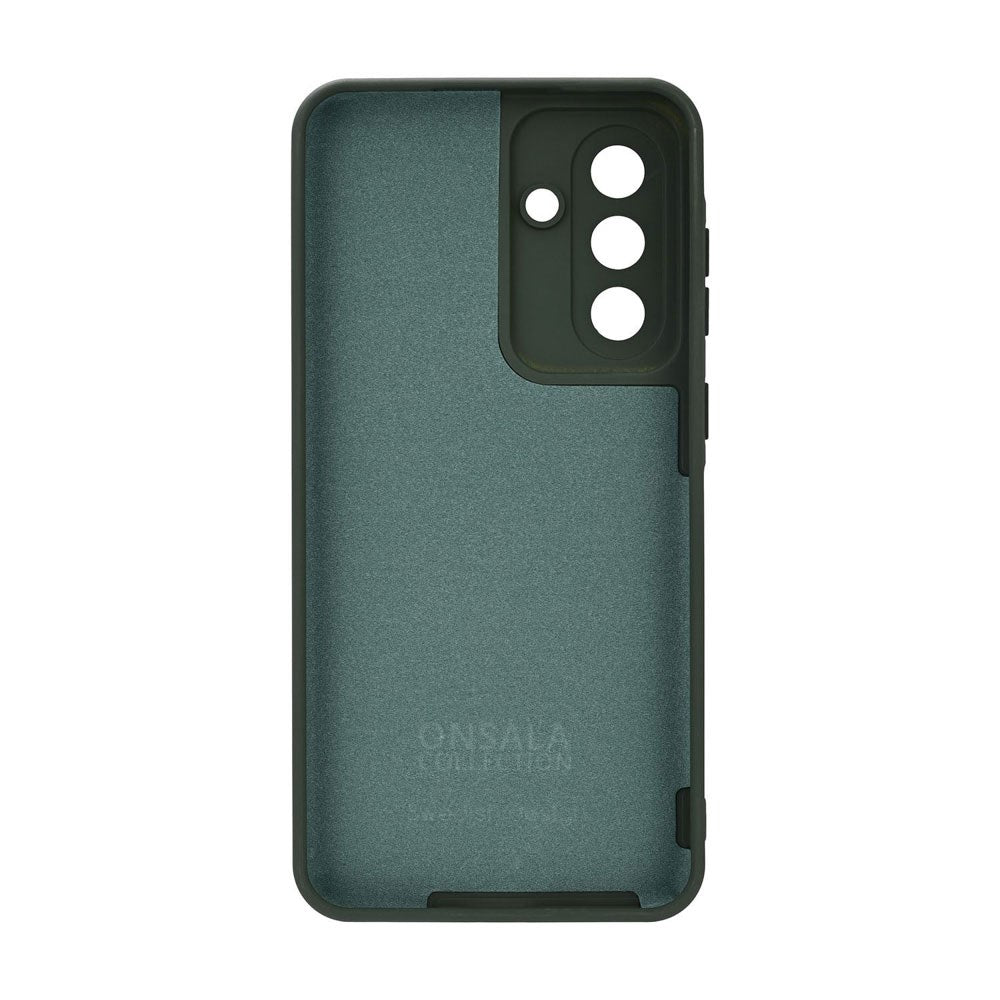 Samsung Galaxy A57 Onsala Silikon Skal – Olive Green
